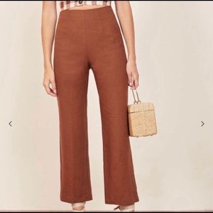 Reformation- Noble Pant - Linen